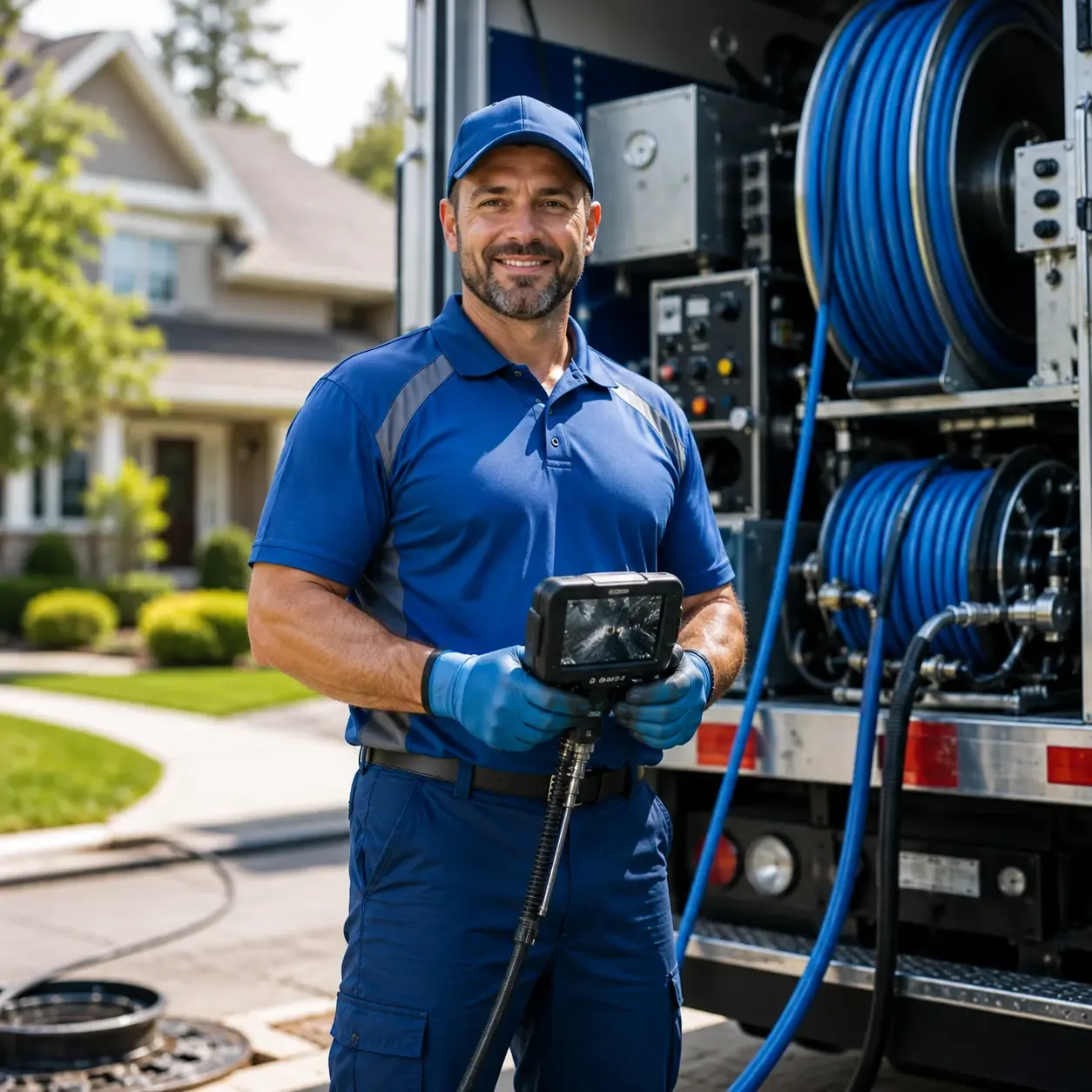 Local outdoor drain cleaning specialists in Voluntown, CT